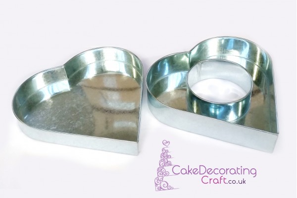 Surprise Heart Shape | 10 Inch | 2 Parts | Cake Baking Tins