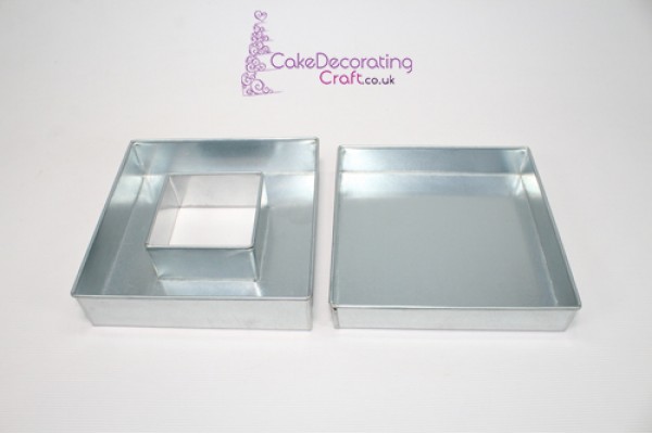 Surprise Square Shape | Size 8 Inch | Cake Baking Tins