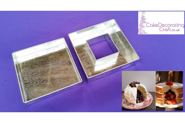 Surprise Sqaure Shape | Size 10 Inch | Cake Baking Tins