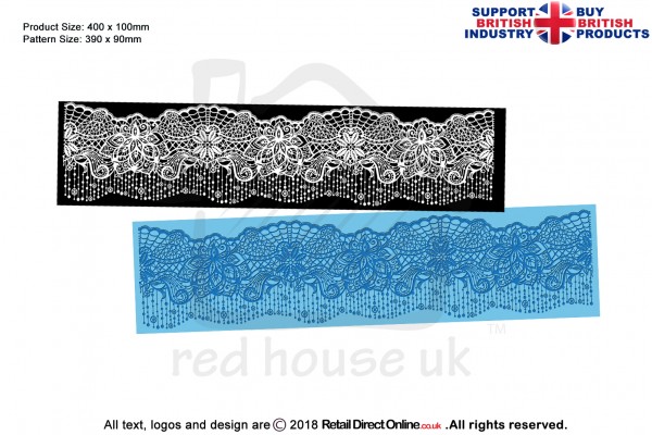 Florance | Cake Lace Mats for Edible Cake Lace Mixes and Premixes | Cake Decorating Craft Tool