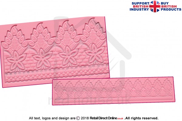Peacock | Cake Lace Mats for Edible Cake Lace Mixes and Premixes | Cake Decorating Craft Tool