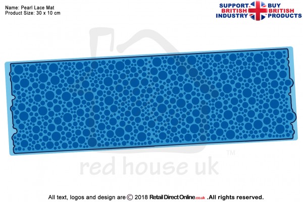 Pearl | Cake Lace Mats for Edible Cake Lace Mixes and Premixes | Cake Decorating Craft Tool