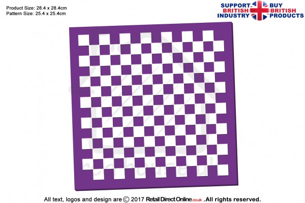 Chess Board And F1 | Printing Mesh Stencils | Edible Ink