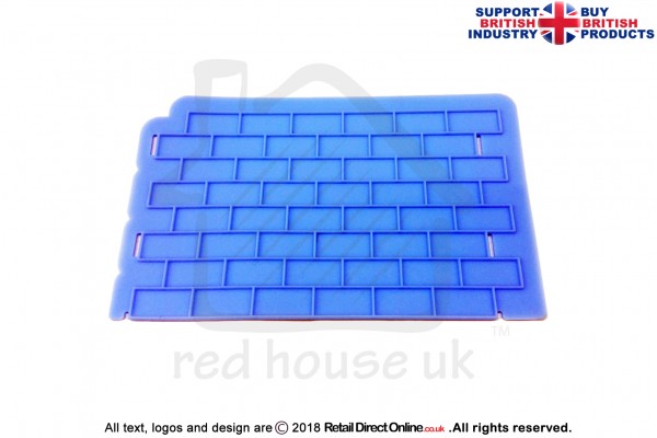 Brick | Silicon Press Mat | Food Grade | For Fondant | Gum Paste | Sugar Paste | Modelling Paste | Cake Cupcake Decorating Craft