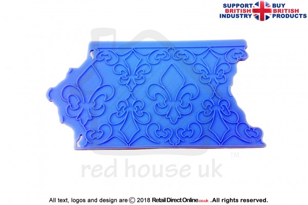 Fleur di Iis | Silicon Press Mat | Food Grade | For Fondant | Gum Paste | Sugar Paste | Modelling Paste | Cake Cupcake Decorating Craft