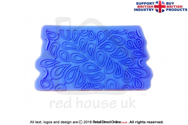 Splash | Silicon Press Mat | Food Grade | For Fondant | Gum Paste | Sugar Paste | Modelling Paste | Cake Cupcake Decorating Craft
