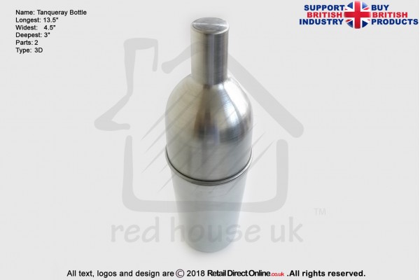 Tanqueray Bottle | Novelty Shape | Cake Baking Tins and Pans | 3" Deep