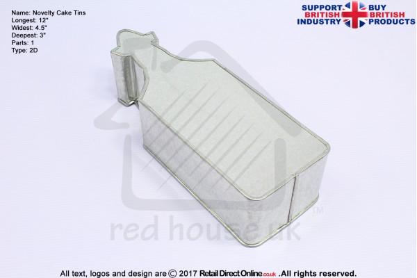 Sierra Tequila Bottle| Novelty Shape | Cake Baking Tins and Pans | 3" Deep