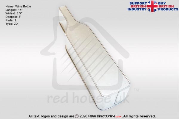 Wine Bottle | Novelty Shape | Cake Baking Tins and Pans | 3" Deep