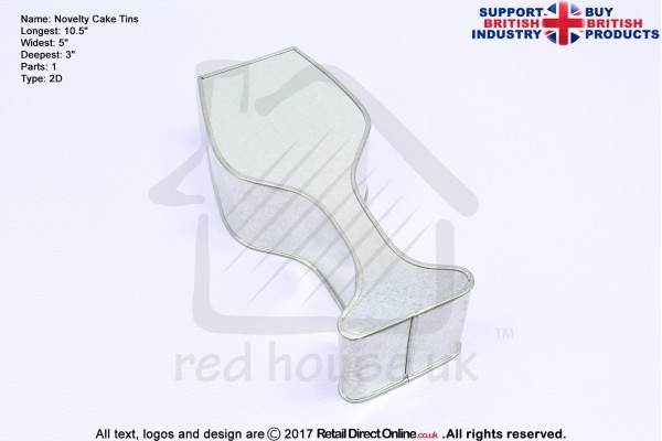 Wine Glass | Novelty Shape | Cake Baking Tins and Pans | 3" Deep