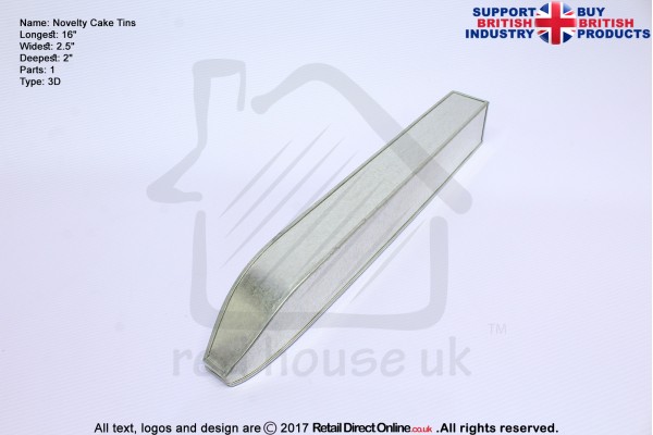 Bullet Train| Novelty Shape | Cake Baking Tins and Pans | 3" Deep