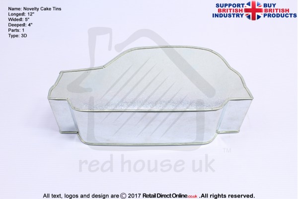 London Black Taxi | Novelty Shape | Cake Baking Tins and Pans | 3" Deep