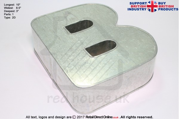 Alphabet B | Novelty Shape | Cake Baking Tins and Pans | 3" Deep