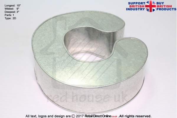 Alphabet C | Novelty Shape | Cake Baking Tins and Pans | 3" Deep