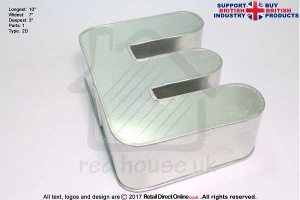 Alphabet E | Novelty Shape | Cake Baking Tins and Pans | 3" Deep