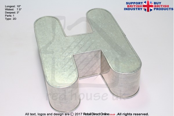 Alphabet H | Novelty Shape | Cake Baking Tins and Pans | 3" Deep