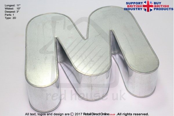 Alphabet M | Novelty Shape | Cake Baking Tins and Pans | 3" Deep