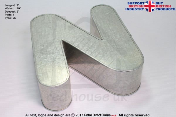 Alphabet N | Novelty Shape | Cake Baking Tins and Pans | 3" Deep