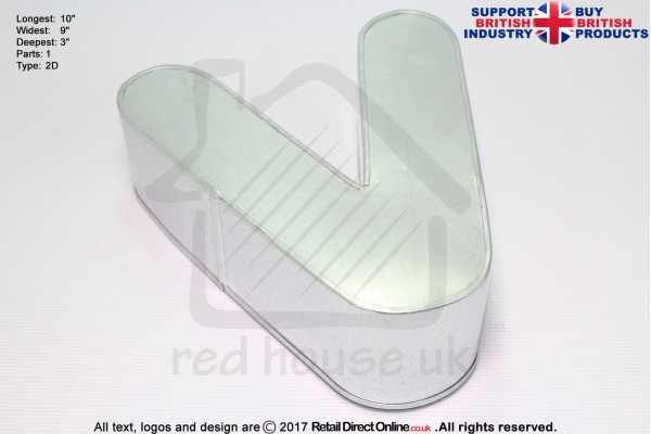 Alphabet V | Novelty Shape | Cake Baking Tins and Pans | 3" Deep