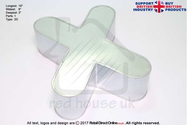 Alphabet X | Novelty Shape | Cake Baking Tins and Pans | 3" Deep