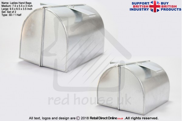 Medium And Large Set | Ladies Hand Bag LHB 1/25 | Novelty Shape | Cake Baking Tins and Pans