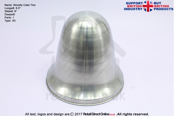 3D Doll Tin | Novelty Shape | Cake Baking Tins and Pans | 3" Deep