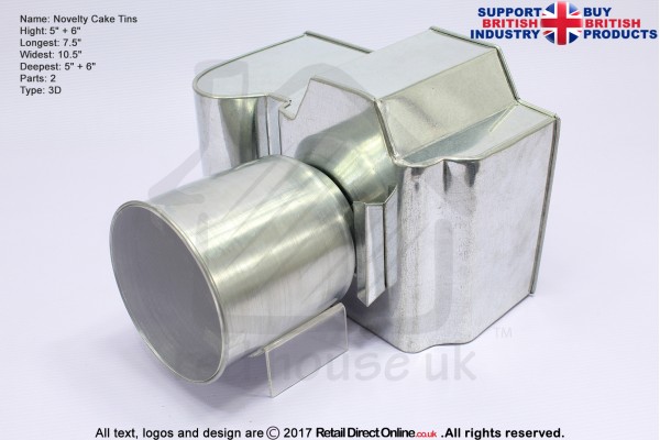 Camera | Novelty Shape | Cake Baking Tins and Pans | 3" Deep