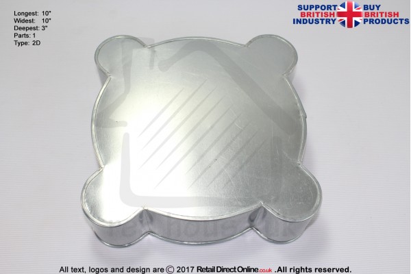 Castle Base Round | Tile Single | Novelty Shape | Cake Baking Tins and Pans | 3" Deep