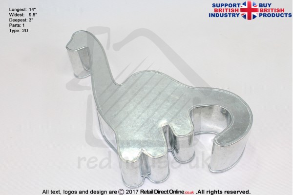 Dinosaur Brontosaurus | Novelty Shape | Cake Baking Tins | 3" Deep