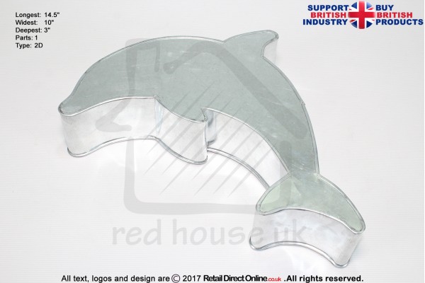 Dolphin Dance Show | Novelty Shape | Cake Baking Tins and Pans | 3" Deep