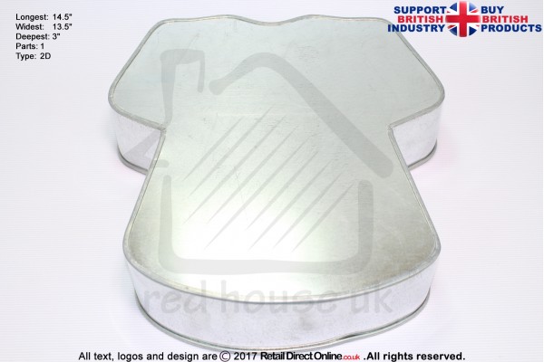 Football T Shirt Large  | Novelty Shape | Cake Baking Tins and Pans | 3" Deep