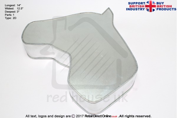 Horse Face| Novelty Shape | Cake Baking Tins and Pans | 3" Deep