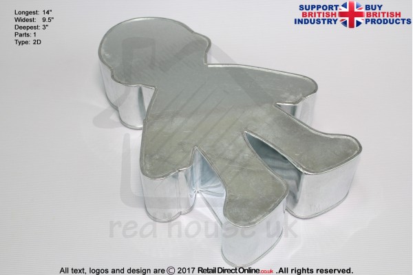 Mario Brother | Novelty Shape | Cake Baking Tins and Pans | 3" Deep 