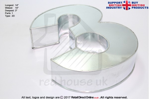 Large Number 4 | Novelty Shape | Cake Baking Tins and Pans | 3" Deep | Four