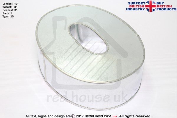 New Small Number 0 | Novelty Shape | Cake Baking Tins and Pans | 3" Deep | Zero