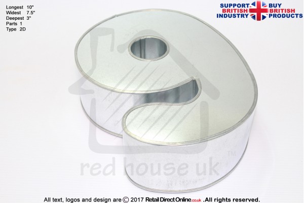 New Small Number 9 | Novelty Shape | Cake Baking Tins and Pans | 3" Deep | Nine