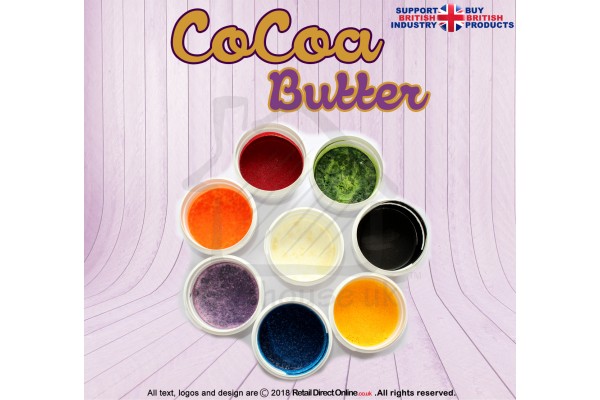 Blue Color | Cocoa Butter | 200 Gram | Edible | Cake Decorating Craft