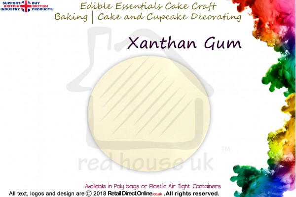 Xanthan Gum | 50 ml | Edible Essentials Baking and Cake Decorating Craft