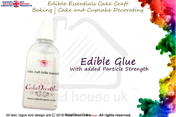 Edible Glue | 50 grams | Edible Essentials Baking and Cake Decorating Craft