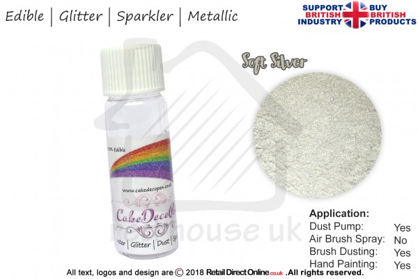 Baby Purple | Glitter | Sparkler | Edible | 25 Gram Pot | Cake Decorating Craft