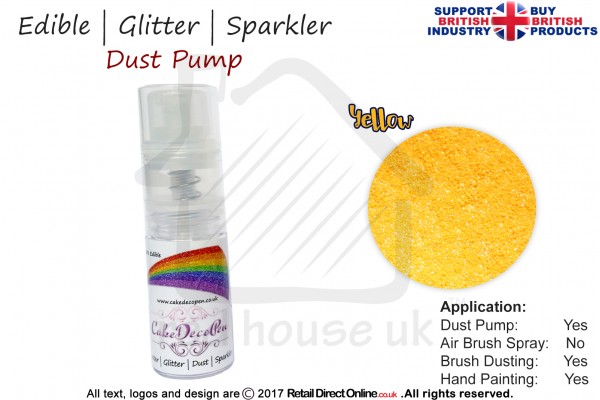 Lime Green | Glitter | Sparkler | Edible | 4 Gram Tube | Cake Decorating Craft