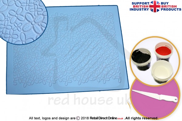 3D Daisy Lace Fabric | Cake Lace Mats | Cake Decorating Starter Kit | Cake Decorating Craft Tool