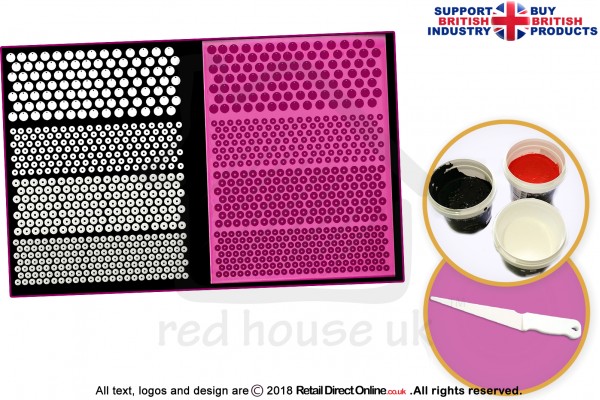 3D Sequin | Cake Lace Mat | Cake Decorating Starter Kit | Cake Decorating Craft Tool
