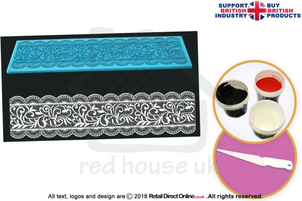 Chantelle | Cake Lace Mats |Cake Decorating Starter Kit | Cake Decorating Craft Tool