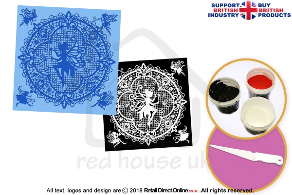 Angels Doily | Cake Lace Mat | Cake Decorating Starter Kit | Cake Decorating Craft Tool