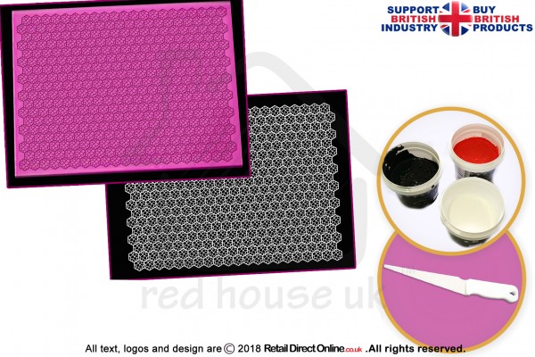 Chanel Mesh | Cake Lace Mats |Cake Decorating Starter Kit | Cake Decorating Craft Tool