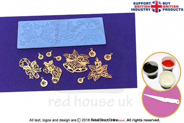 Christmas Decor | Cake Lace Mats | Cake Decorating Starter Kit | Cake Decorating Craft Tool