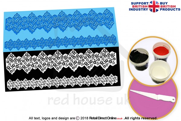 Hibiscus Ribbon | Cake Decorating Starter Kit | Cake Decorating Craft Tool