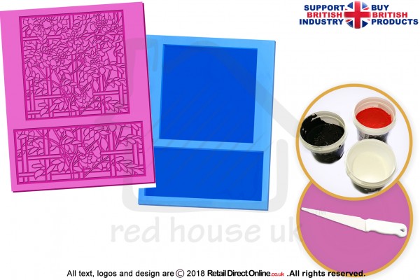 Glass Panel | Cake Lace Mats | Cake Decorating Starter Kit | Cake Decorating Craft Tool