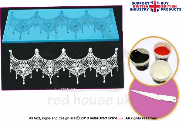 Tiffany | Cake Lace Mats | Cake Decorating Starter Kit | Cake Decorating Craft Tool